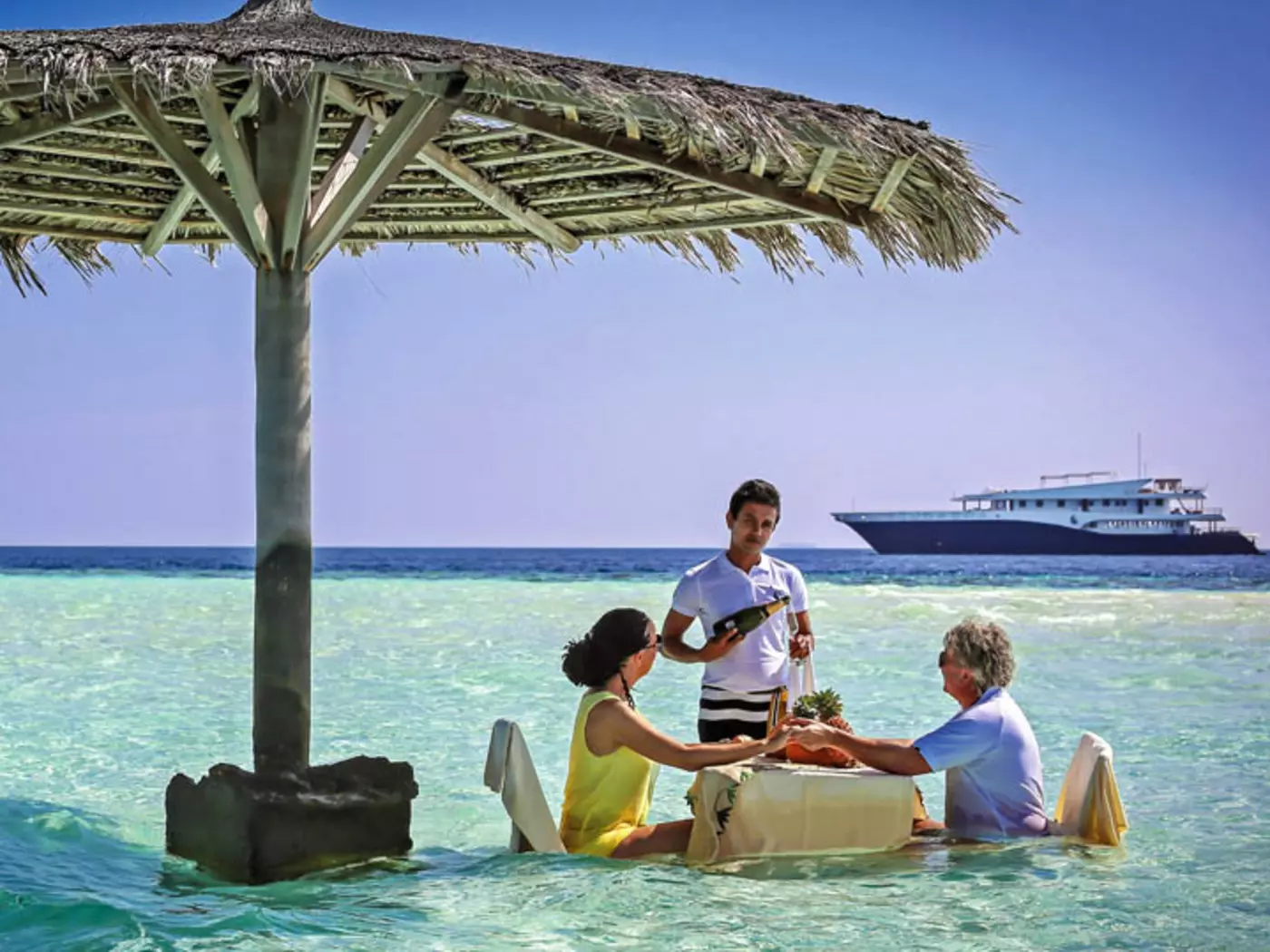 Enjoy al fresco dinning in a unique setting