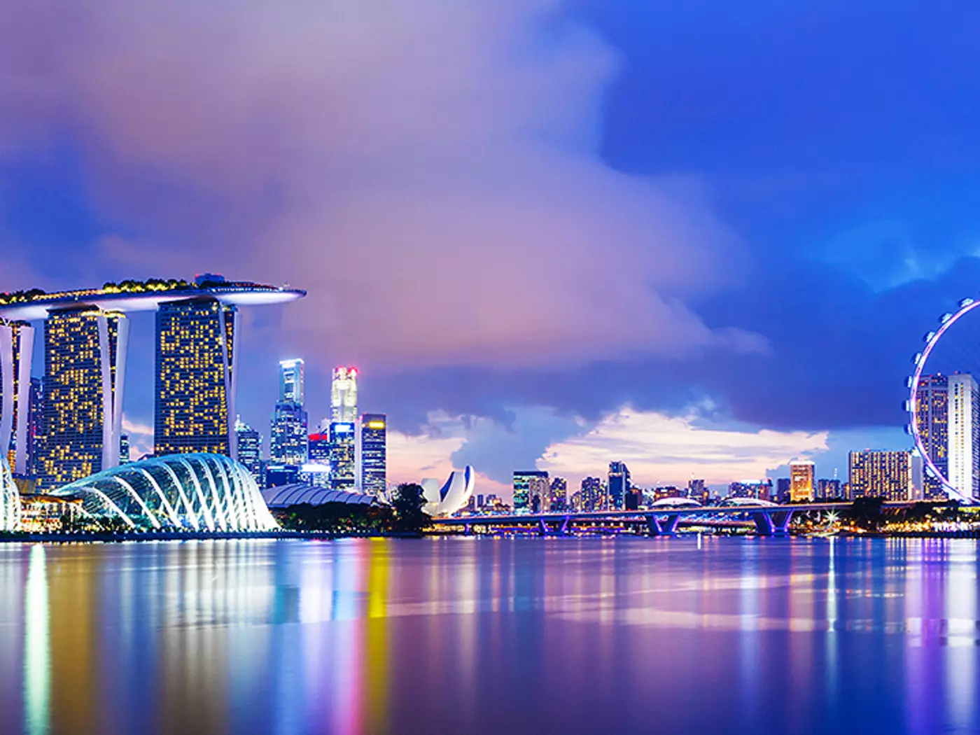The city-state of Singapore