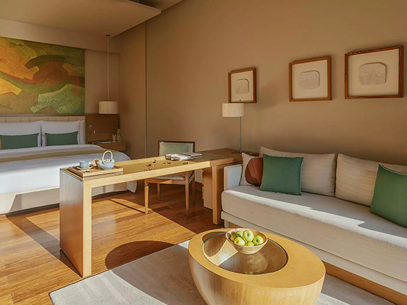 Relax in the comfortably appointed rooms