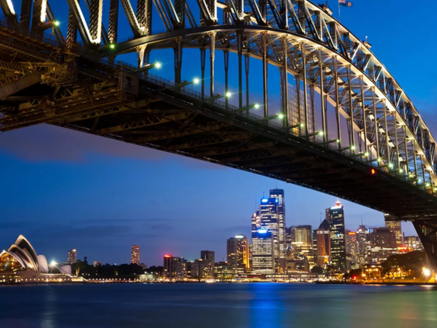 Nicknamed "The Coathanger", The Sydney Harbour Bridge was opened in 1932