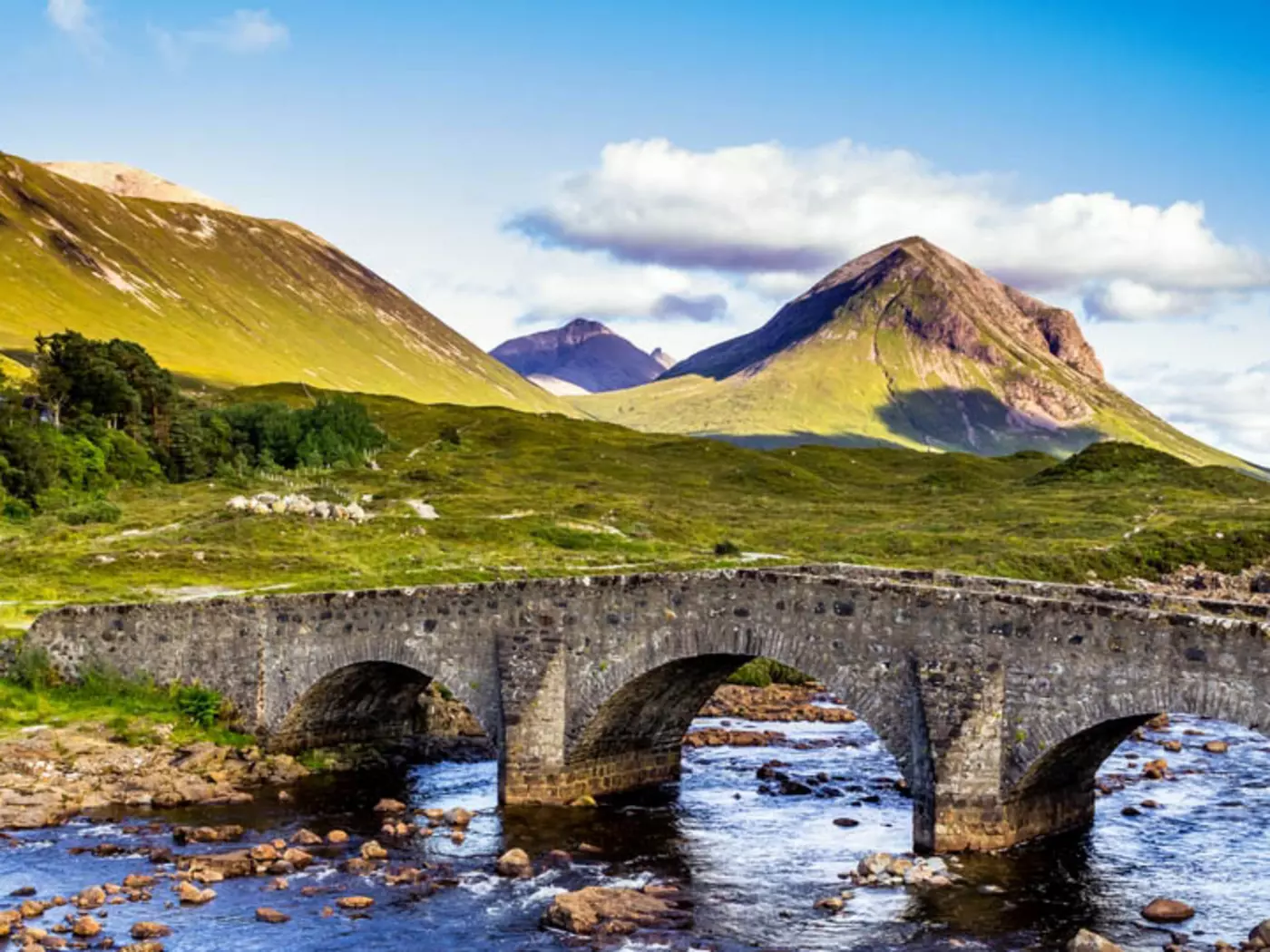 The Cuillin Mountains at Sligachan