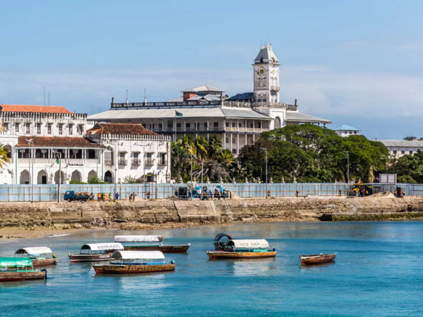 Zanzibar's historic trade center