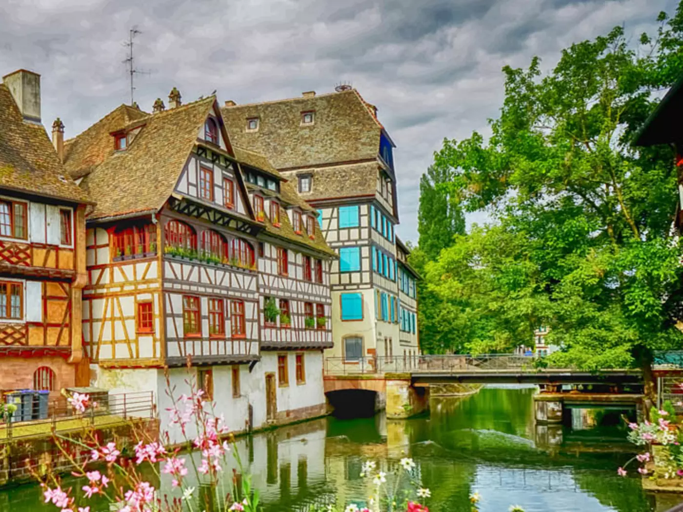 The Old Town is the most picturesque district of Strasbourg