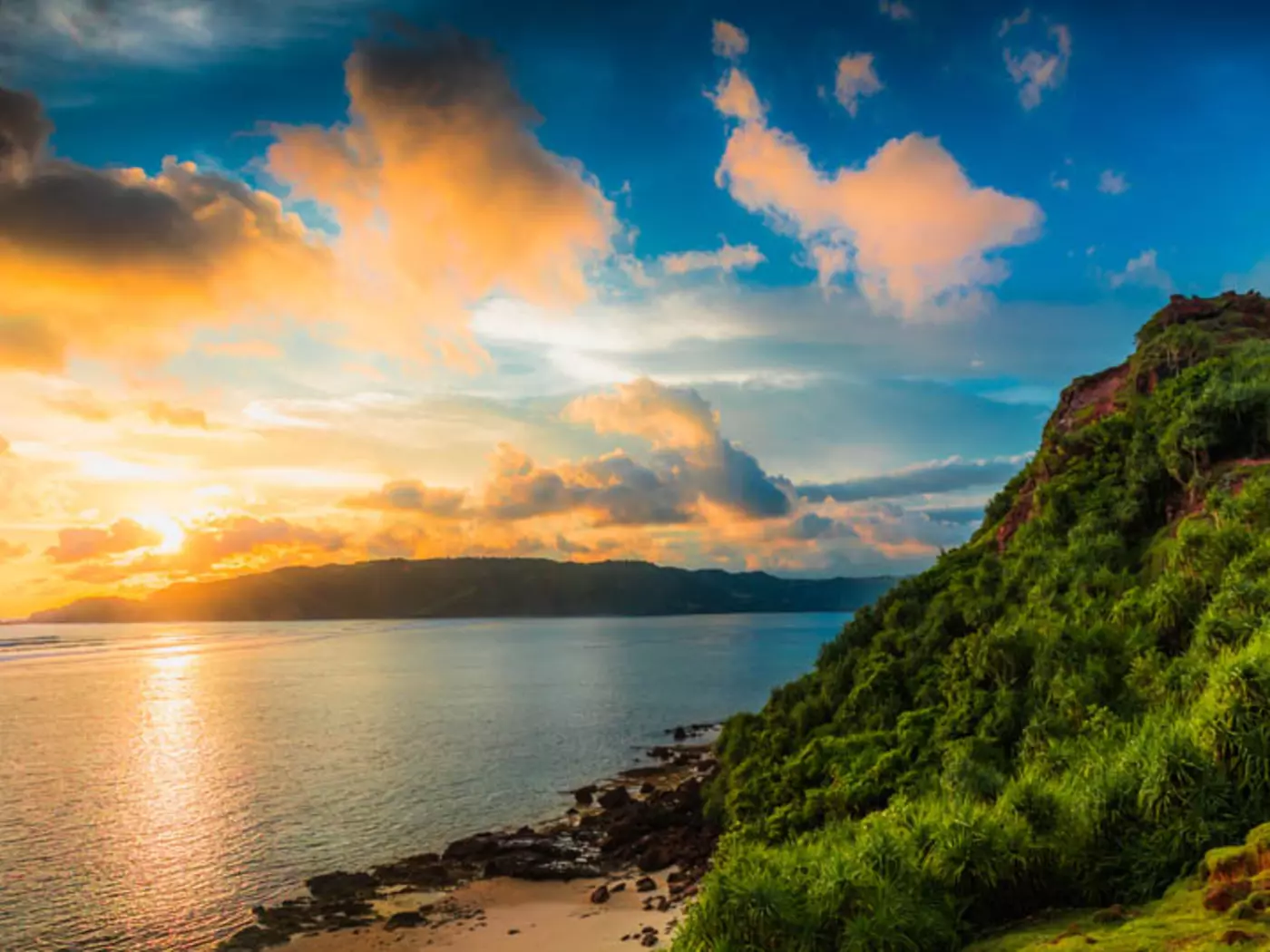 Kuta is one of Lombok most beautiful beaches