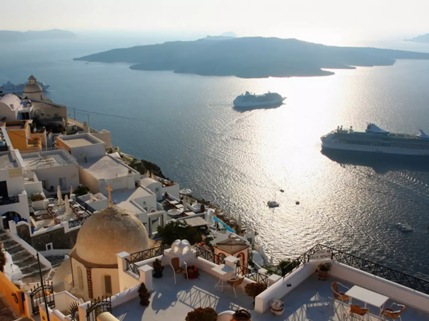 Located in Santorini, Greece