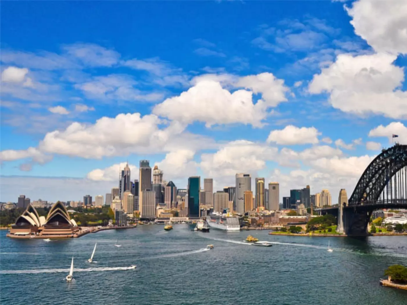 Sydney is known for its famous landmarks like the Sydney Opera House, Bondi Beach, and Harbour Bridge