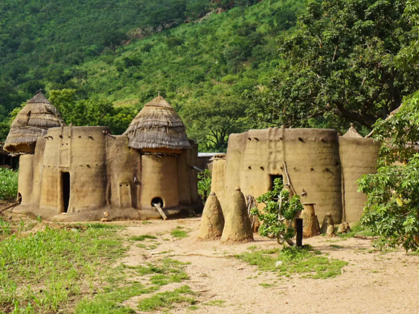 Togo features a great diversity of landscapes from Atlantic beaches to lush forests