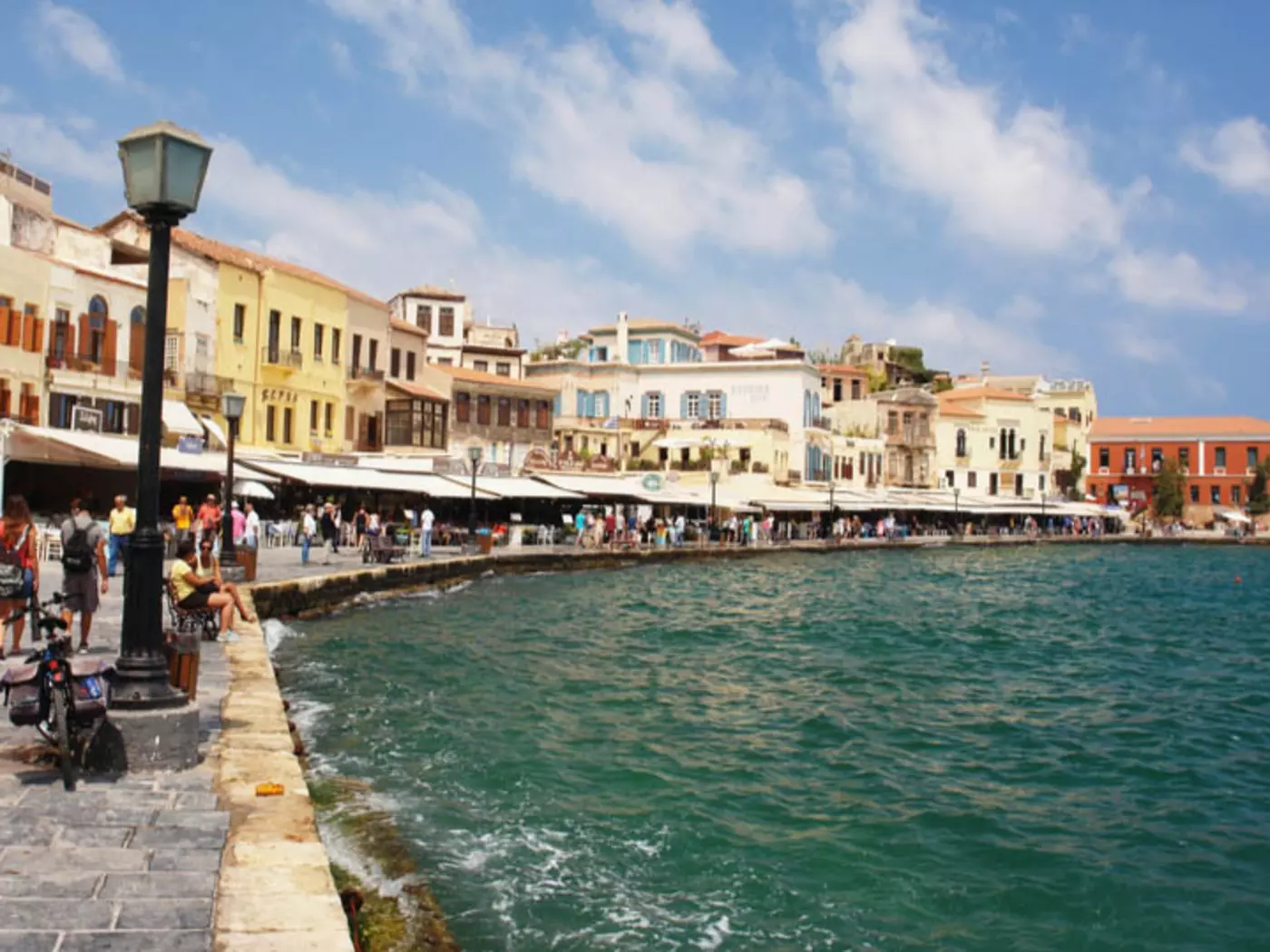 The old port of Chania, Crete