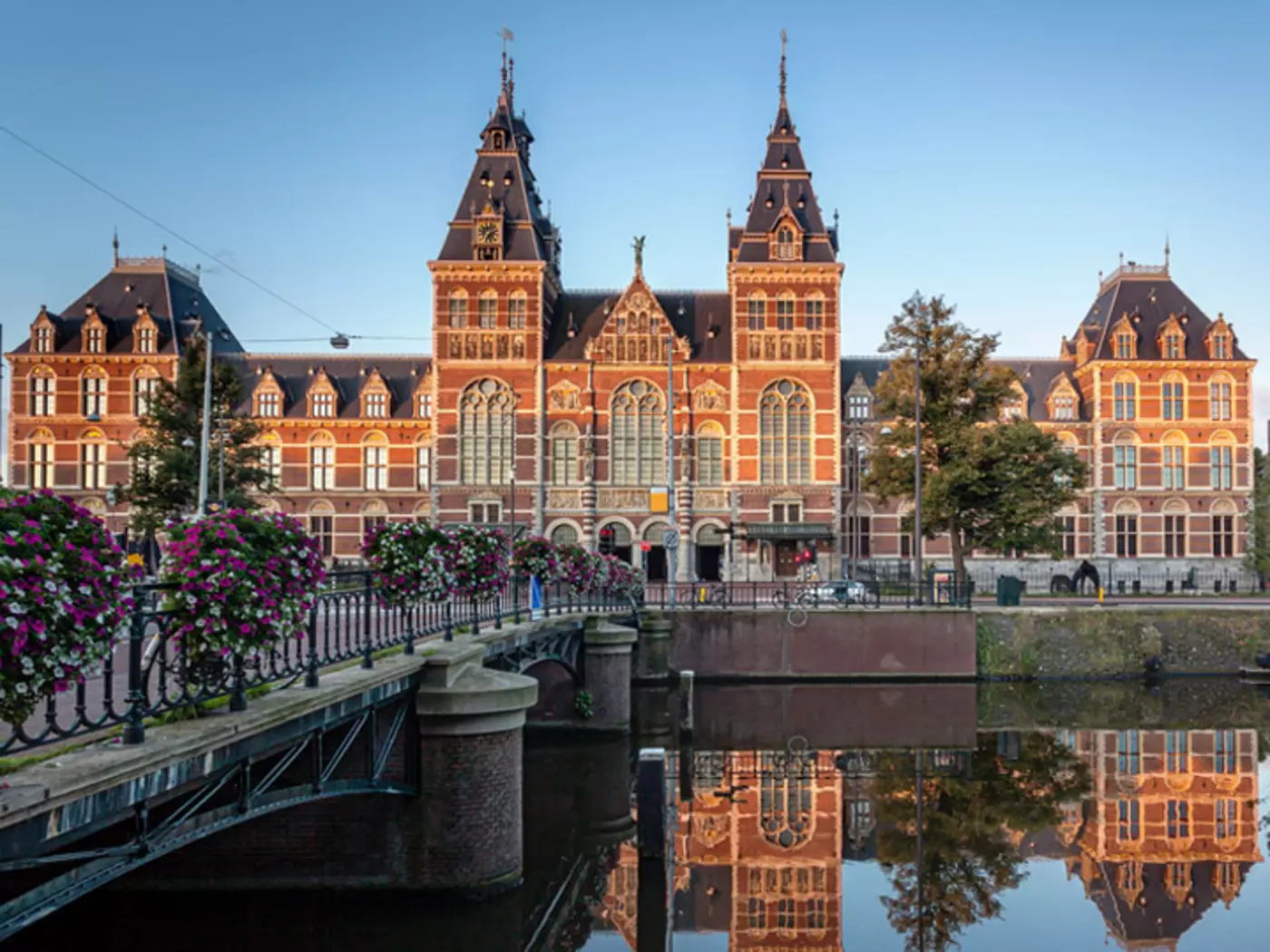 The Rijksmuseum, a National museum dedicated to arts & history