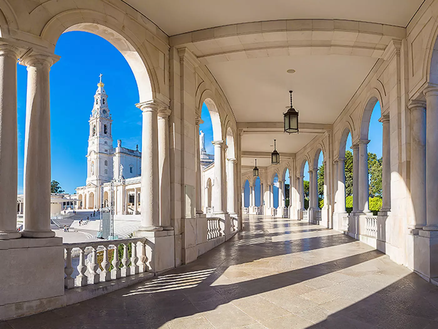 The Sanctuary of Fátima is a Catholic pilgrimage site