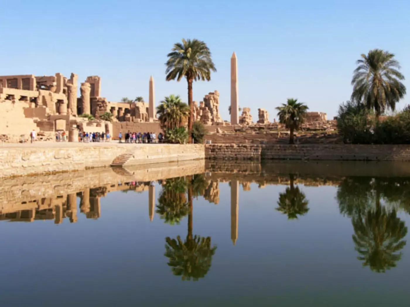 The Great Temple of Karnak complex in Luxor