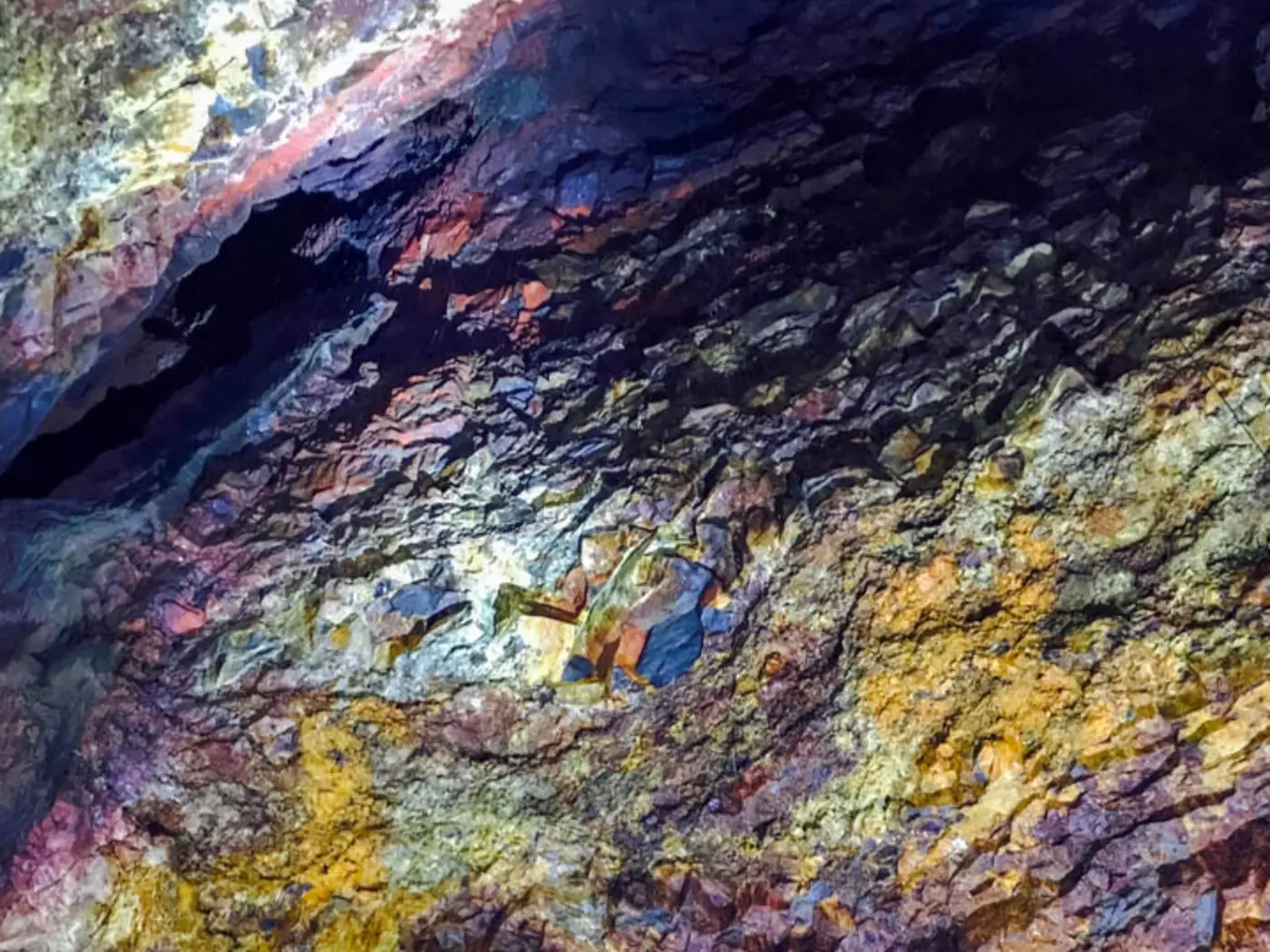 The magma chamber is the heart of the dormant Thrihnukagigur volcano
