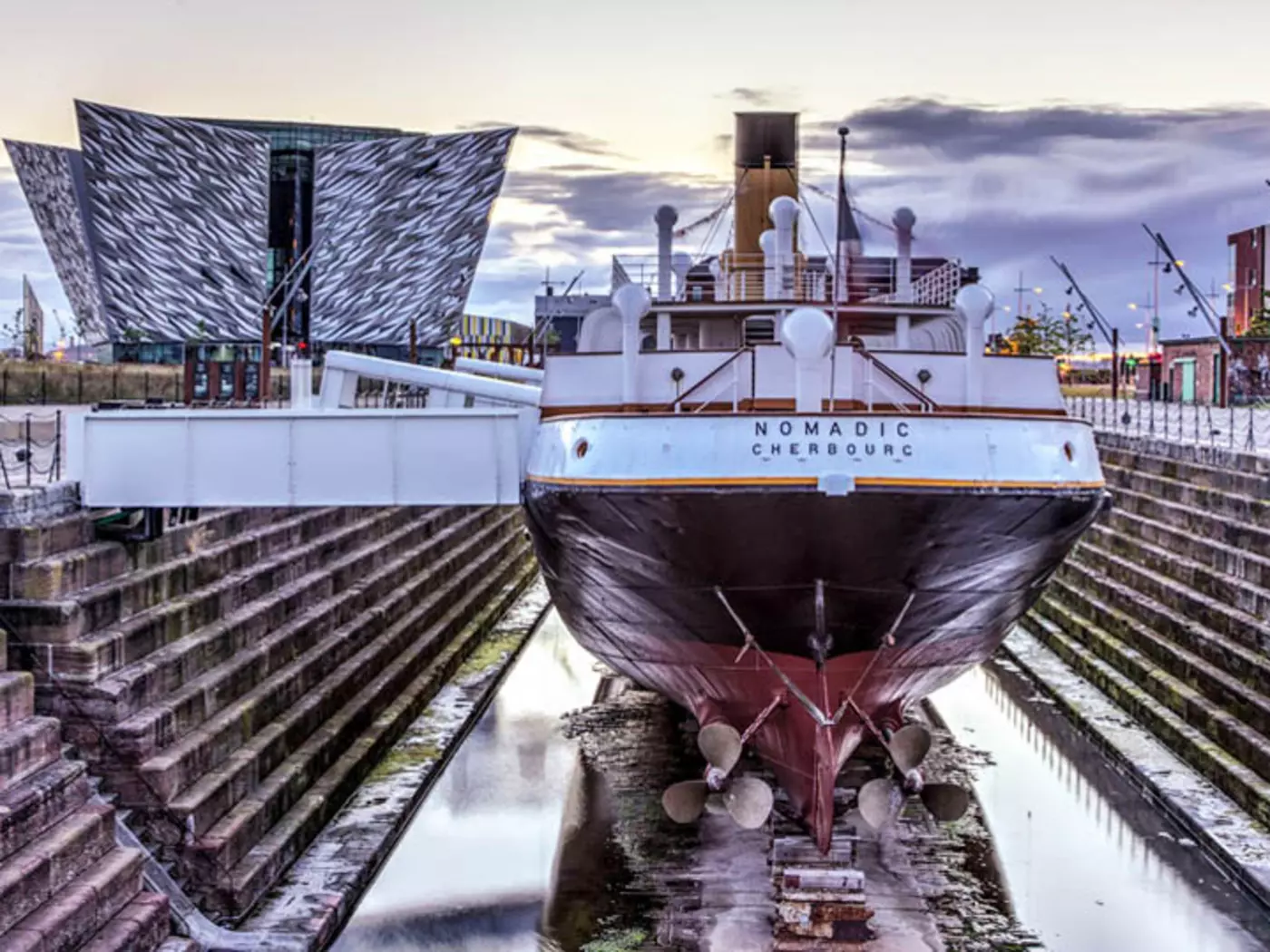 A monument to the city's maritime heritage, Titanic Belfast opened in 2012