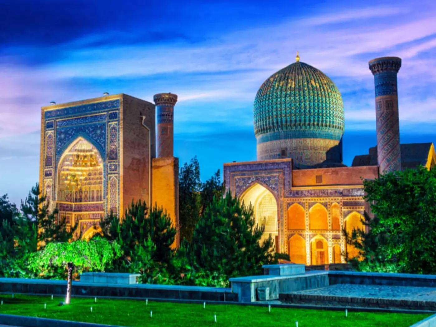 Samarkand, Uzbekistan is one of the oldest cities of Central Asia with an old town dating from medieval times