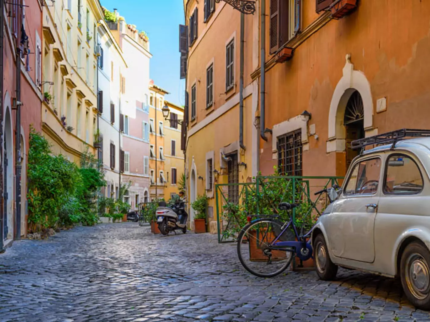 Discover the colourful bohemian areas of Rome that cling to their working-class roots