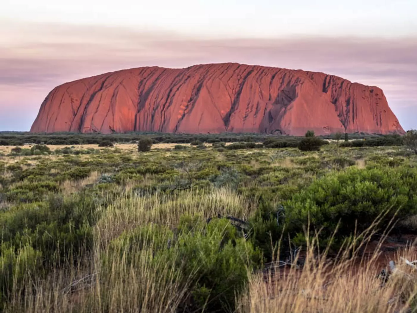 Uluru - the world's largest monolith
