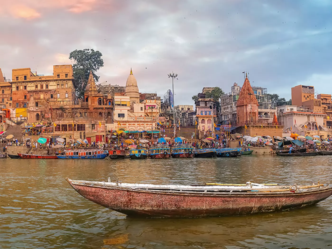 Regarded as the spiritual capital of India, Varanasi dates from the 11th century BC