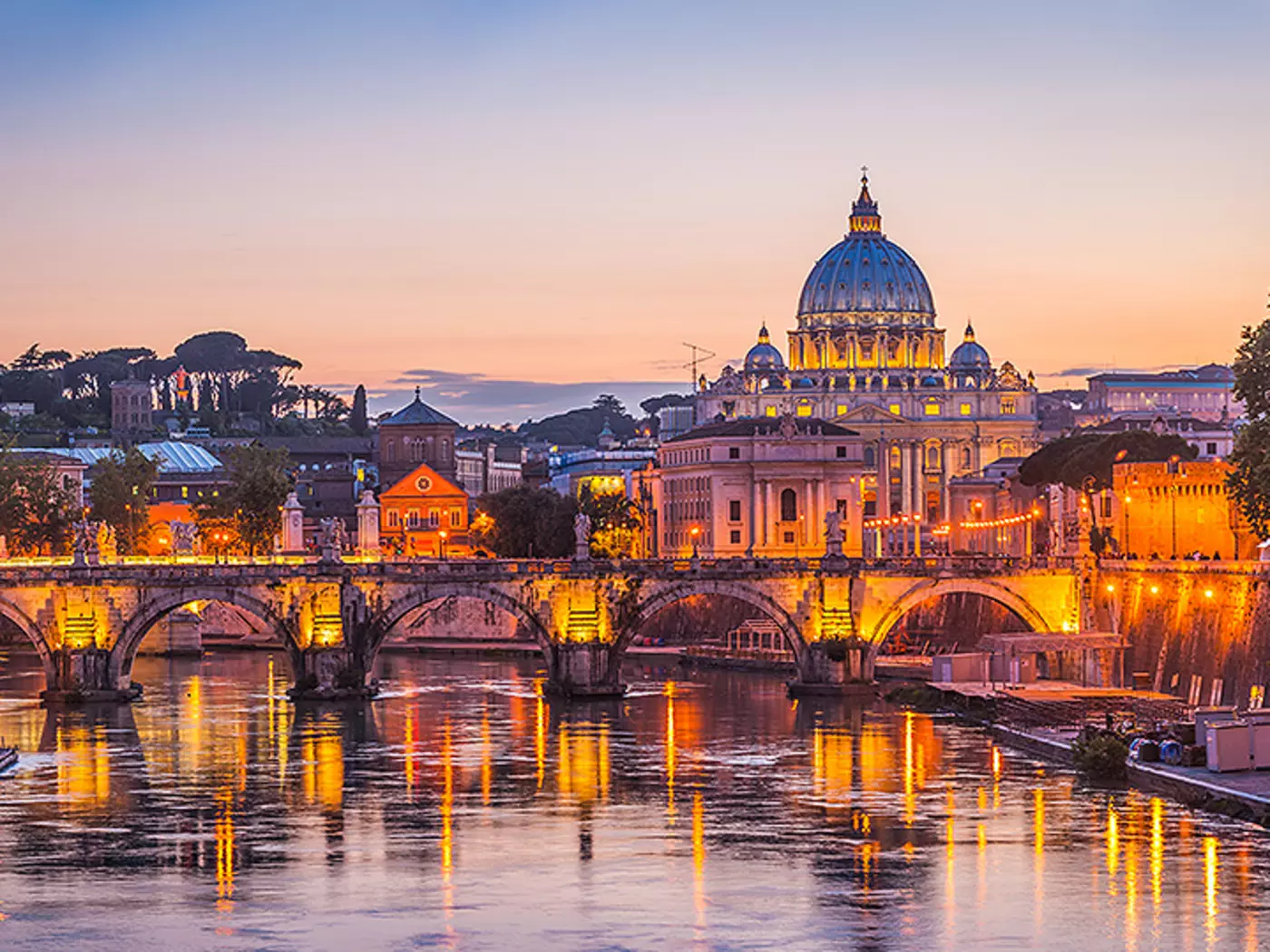 Vatican City is an enclave surrounded by Rome