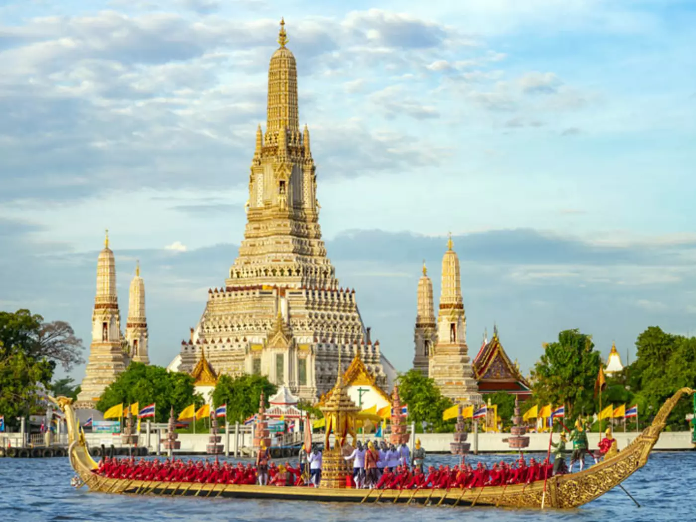 Built by King Rama II, Wat Arun is one of Thailand's most recognized landmarks
