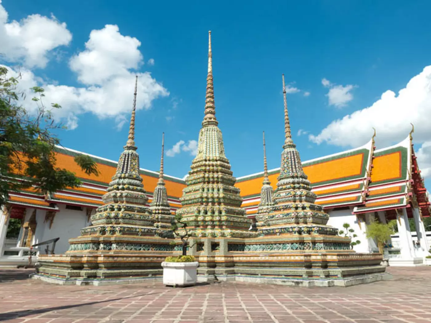 Wat Pho is one of Bangkok's largest temple complexes and is home to the "Reclining Buddha"