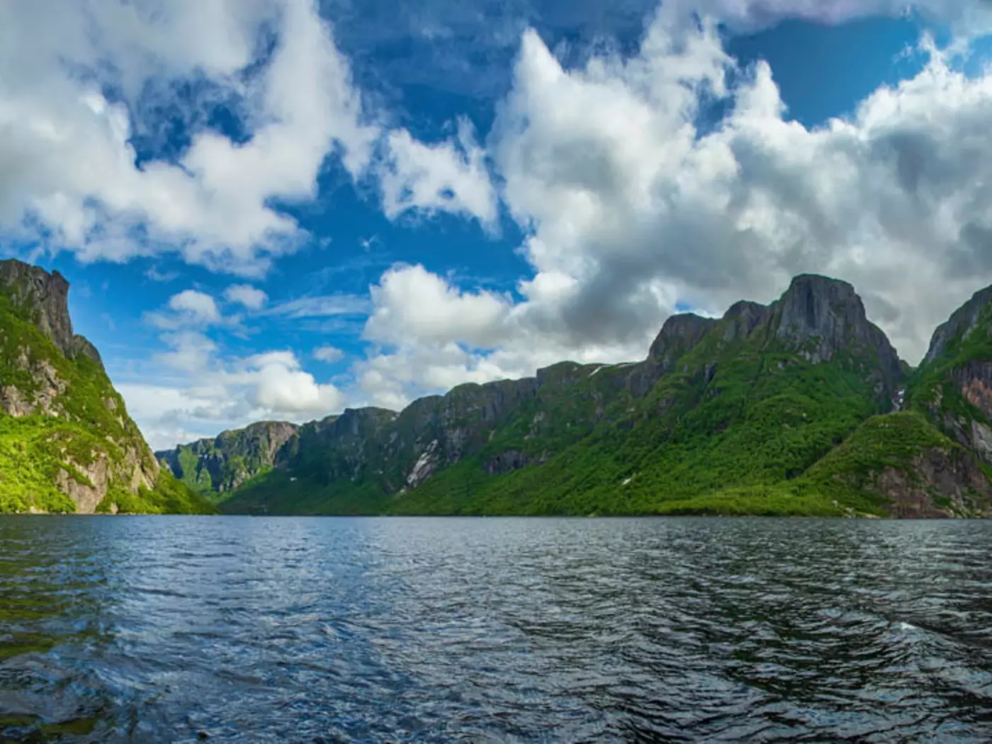 Western Brook Pond in Gros Morne National Park