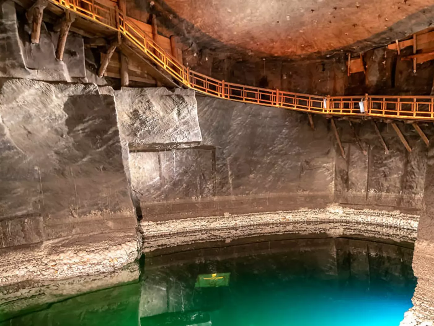 The deposit of rock salt in Wieliczka and Bochnia has been mined since the 13th century
