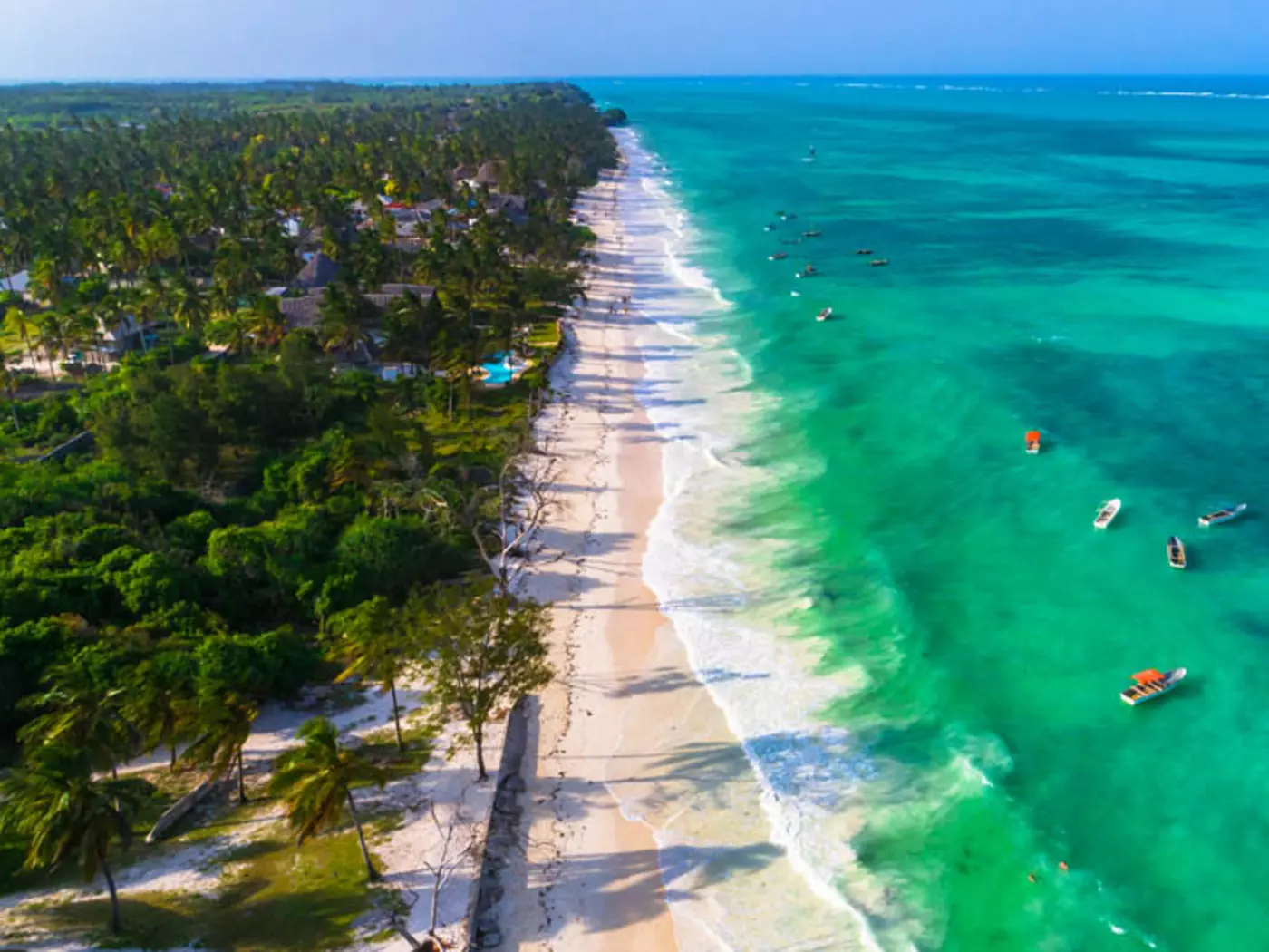 Pristine Zanzibar beaches