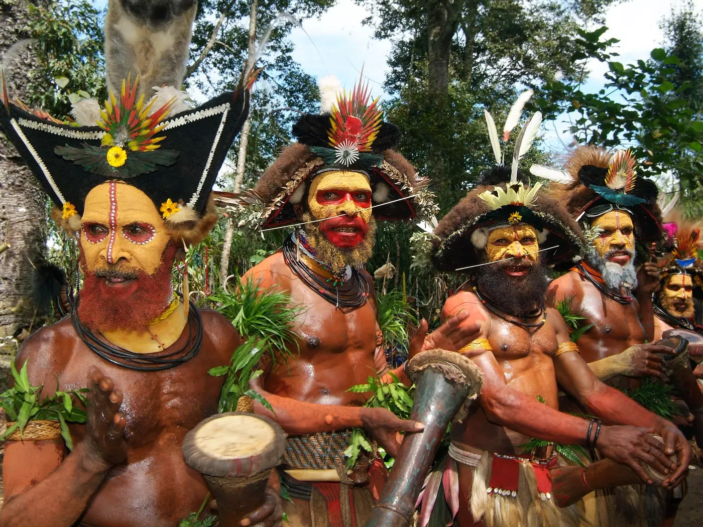 Huli Tribesman