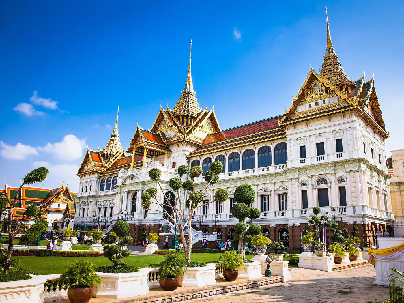 Admire the grandeur of the Grand Palace in Bangkok