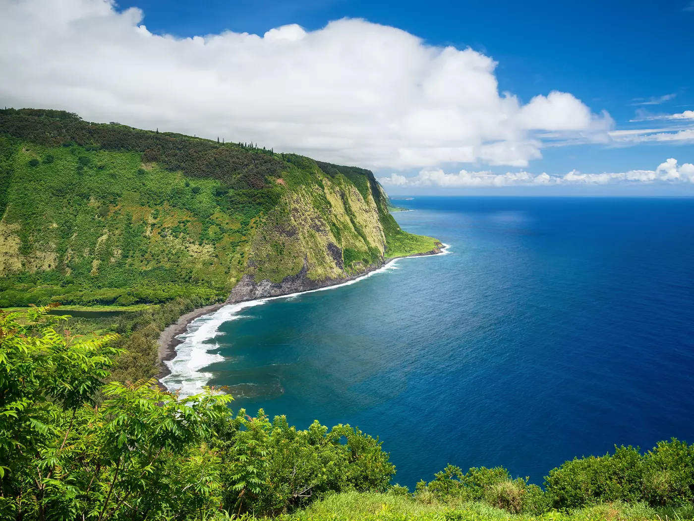 View from Waipiʻo Valley Lookout