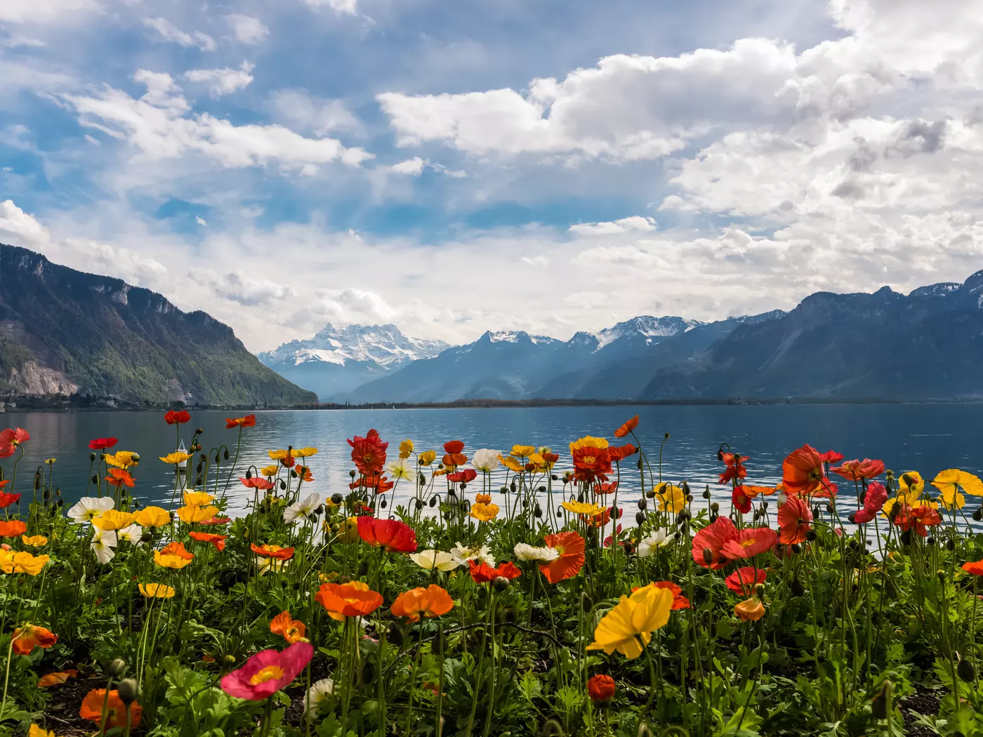 Admire the endless sights of Montreux