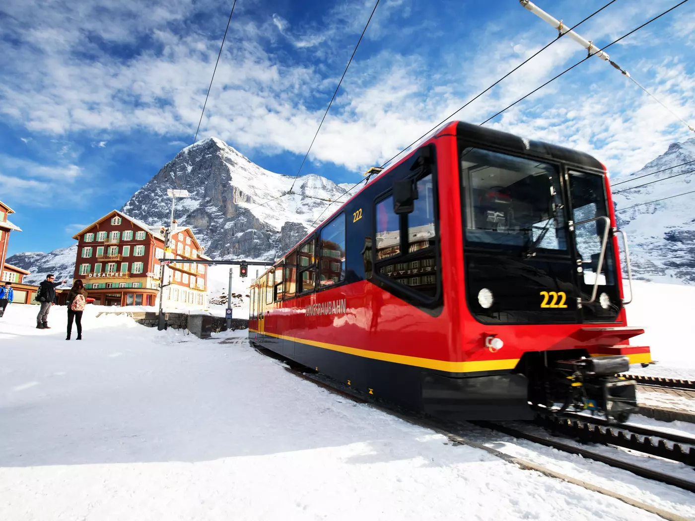 The Jungfrau is Europe's highest railway station