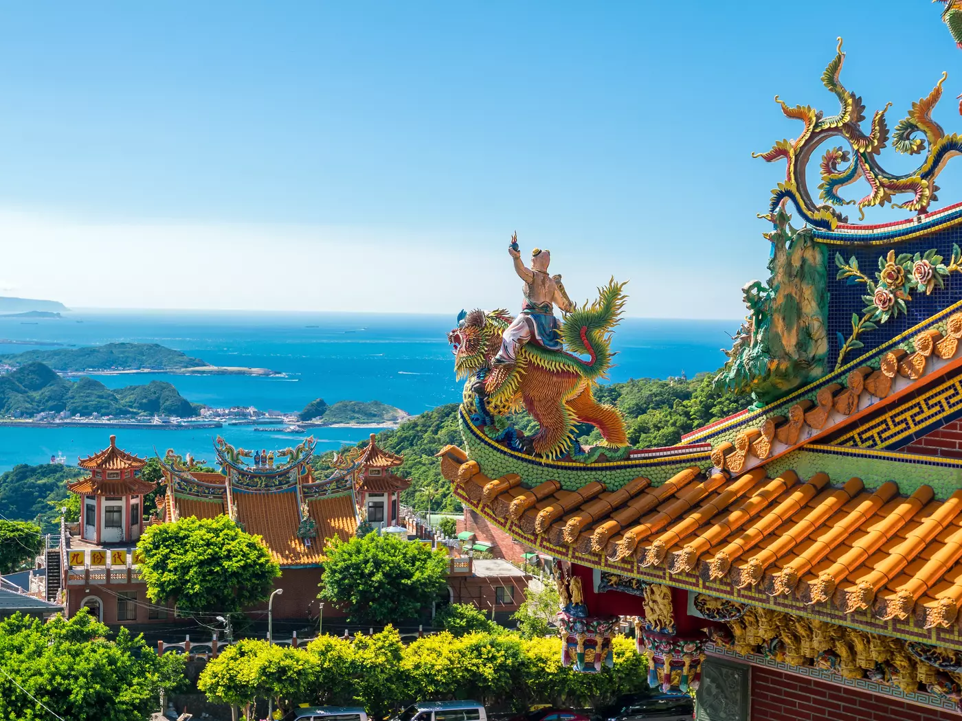 Temple at Jiufen Old Street