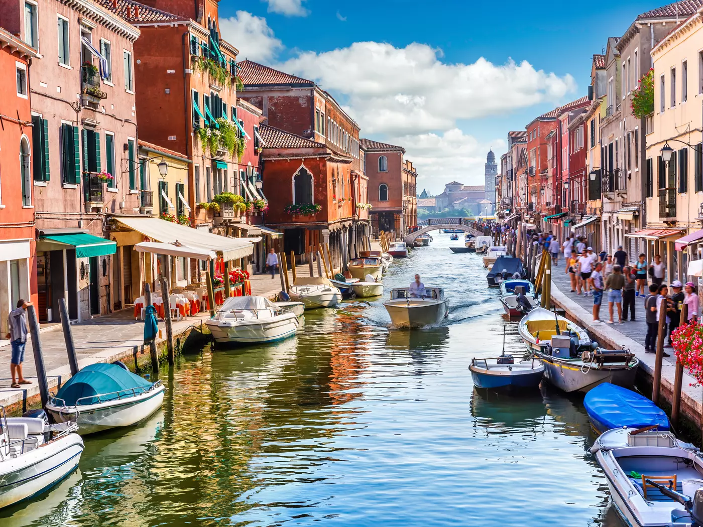 The canals of Venice, Italy