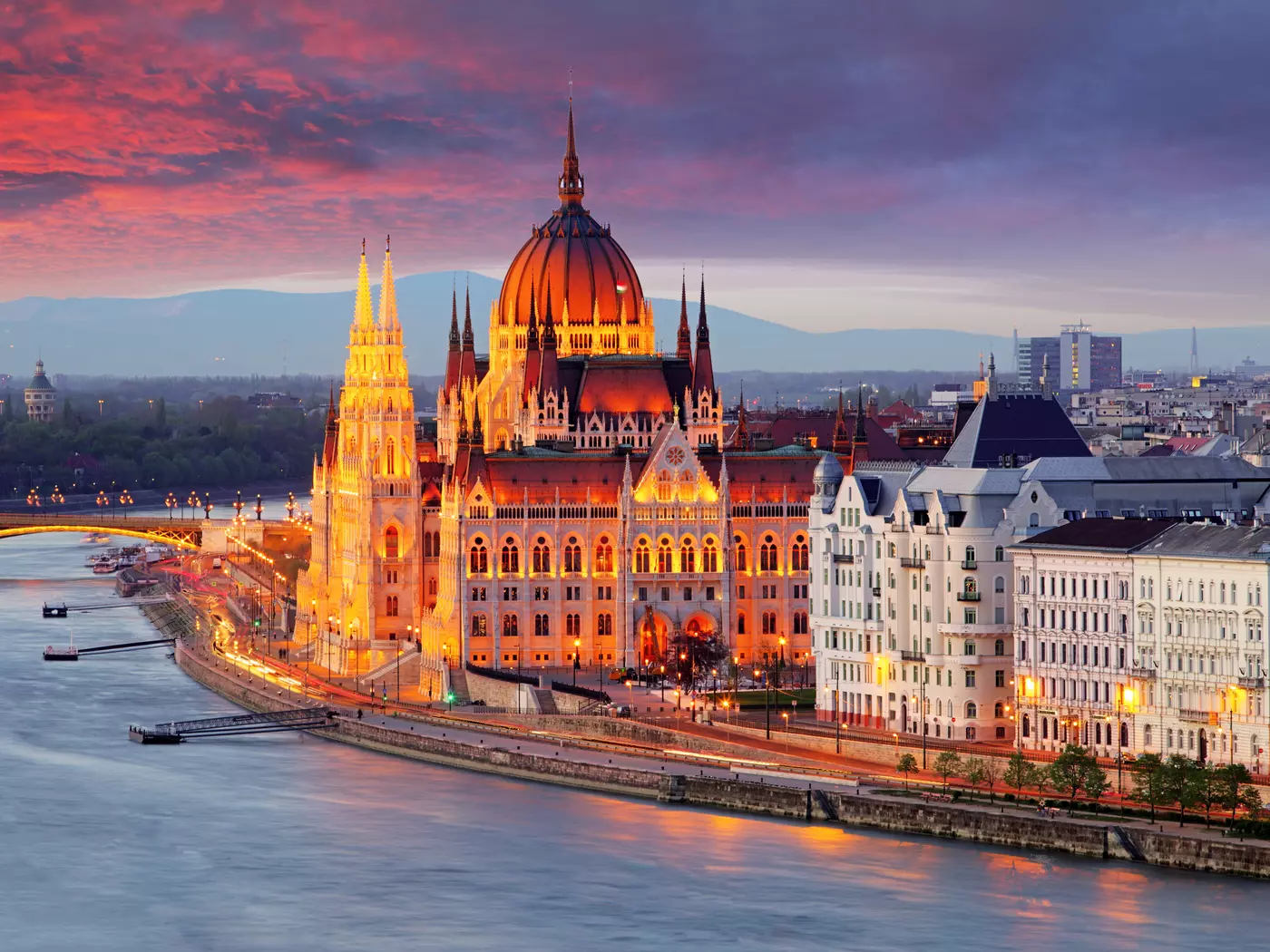 Hungarian parliament in Budapest