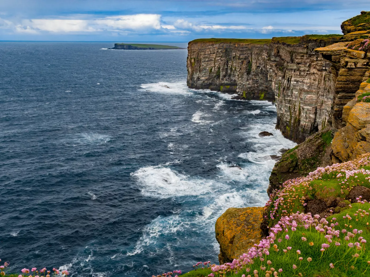 Explore the cliffs by Kirkwall