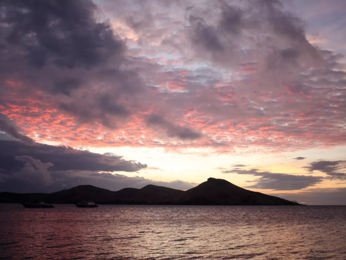 Fijian sunset