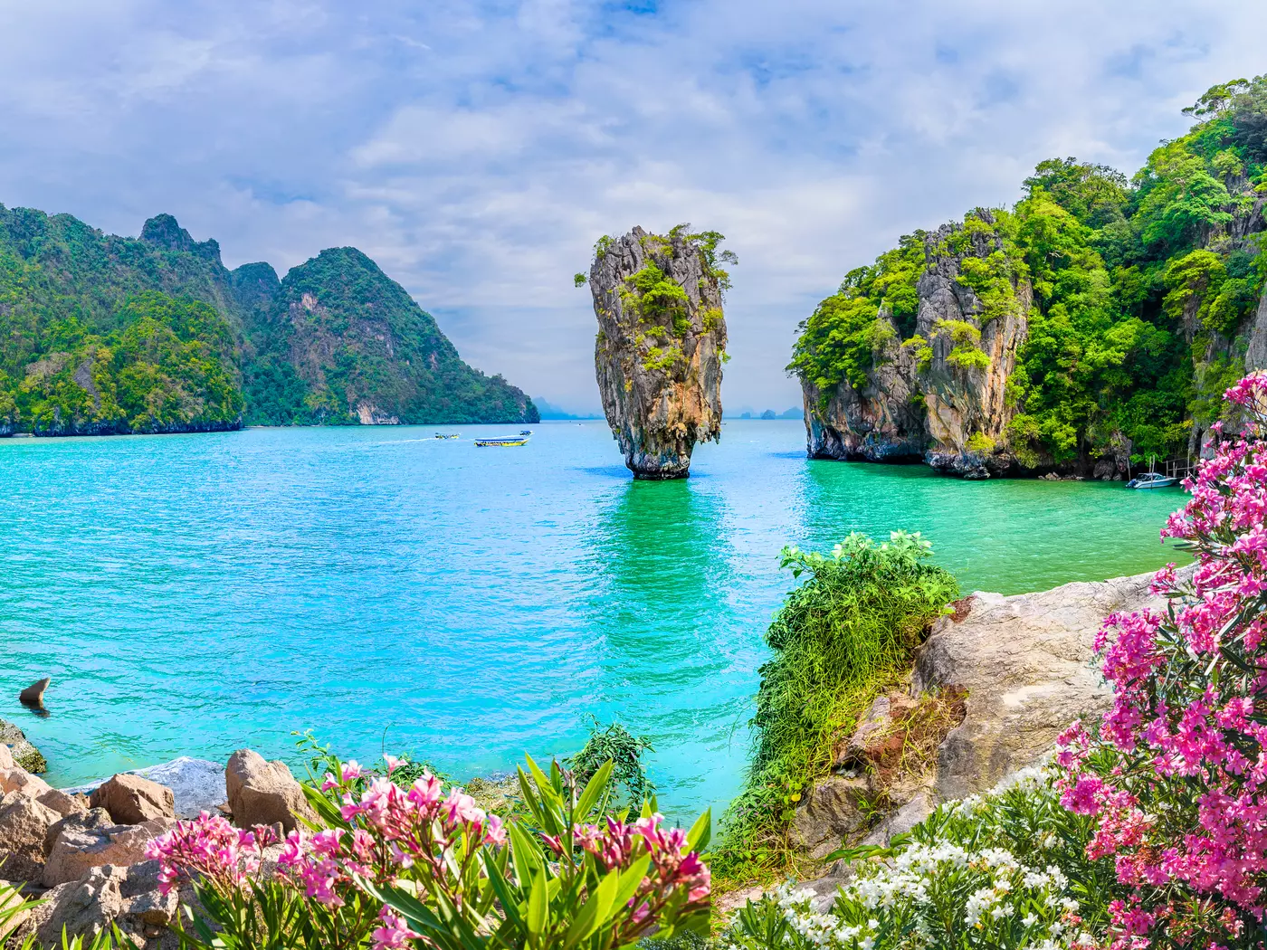 Live a movie moment while visiting James Bond Island