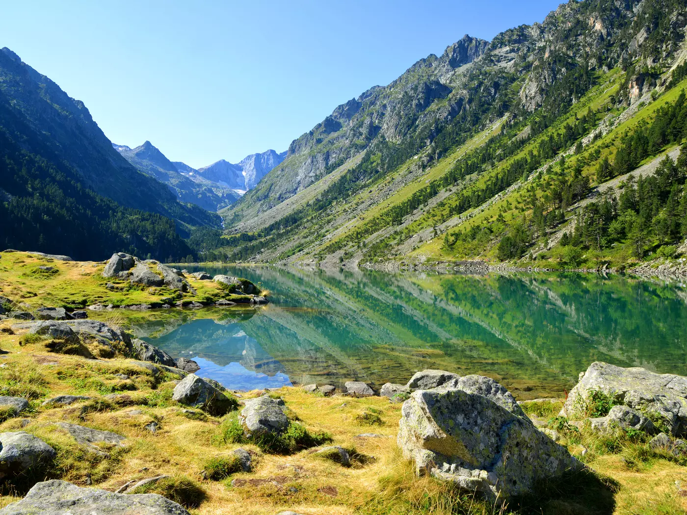 Pyrenees mountains in France