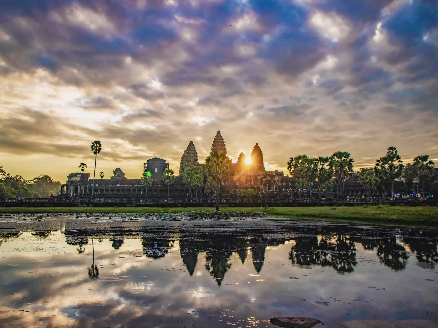Angkor Wat sunrise at Siem Reap