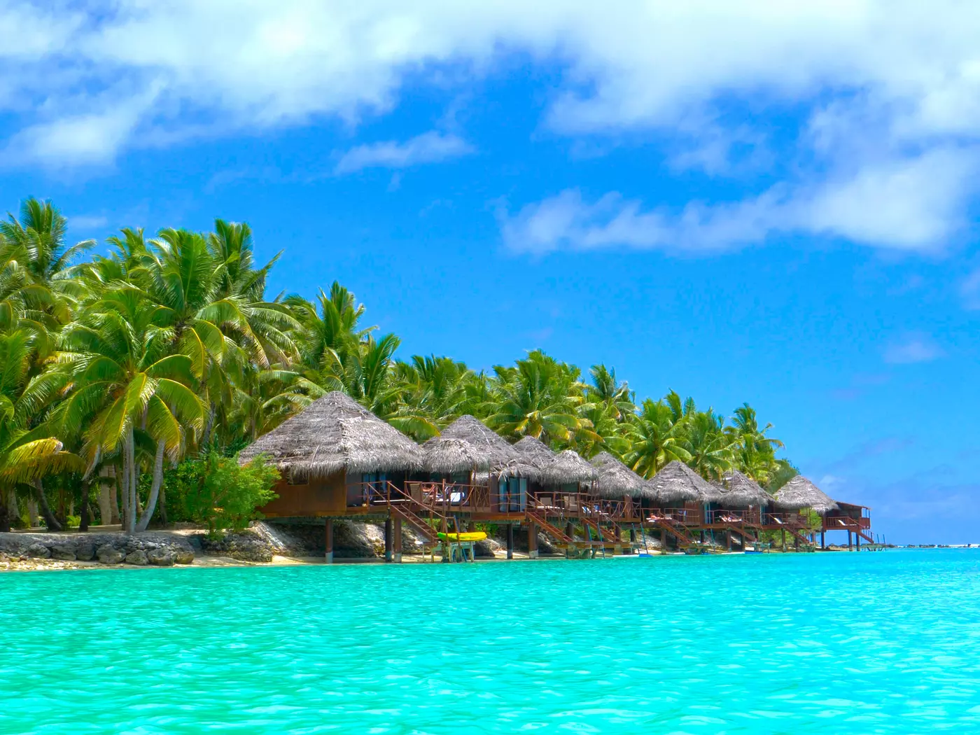 Aitutaki lagoon