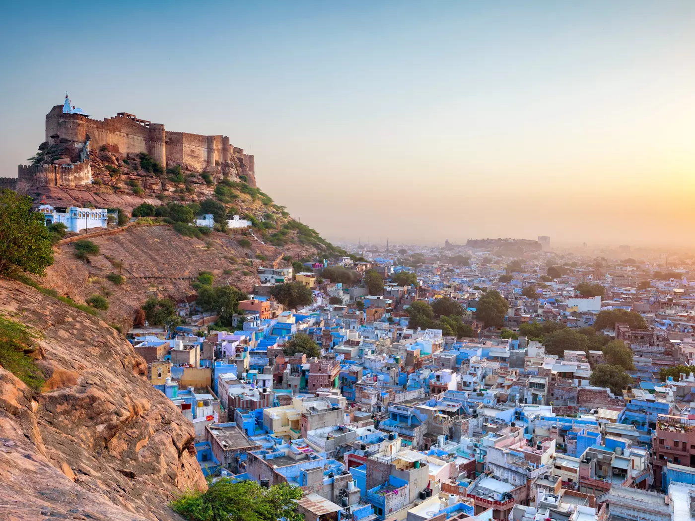 Blue City and Mehrangarh Fort