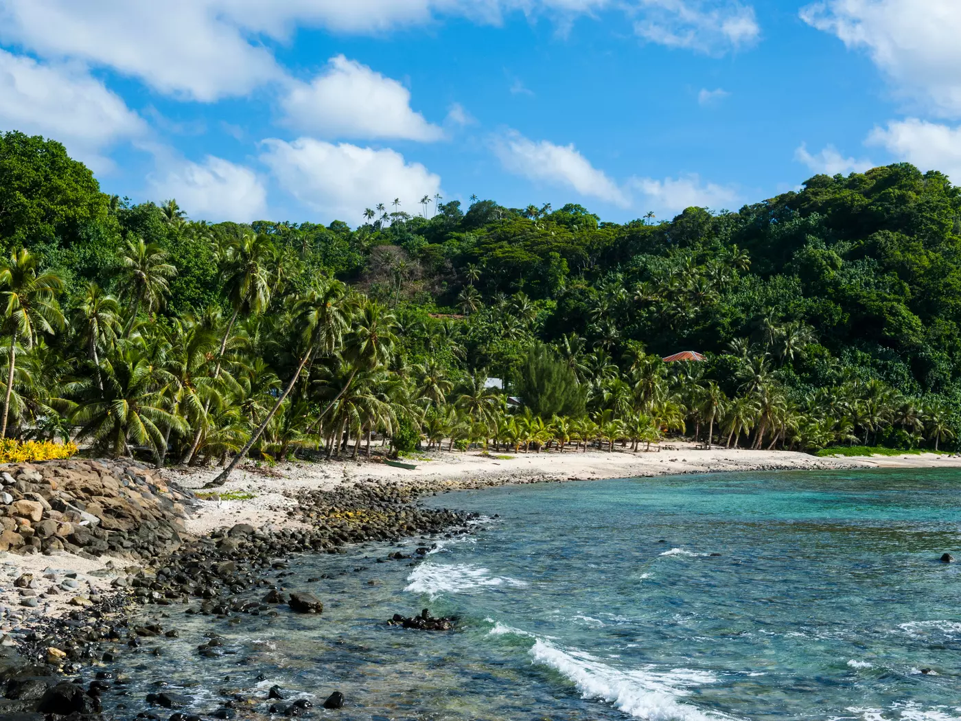 Enjoy the coastal views surrounding Upolu