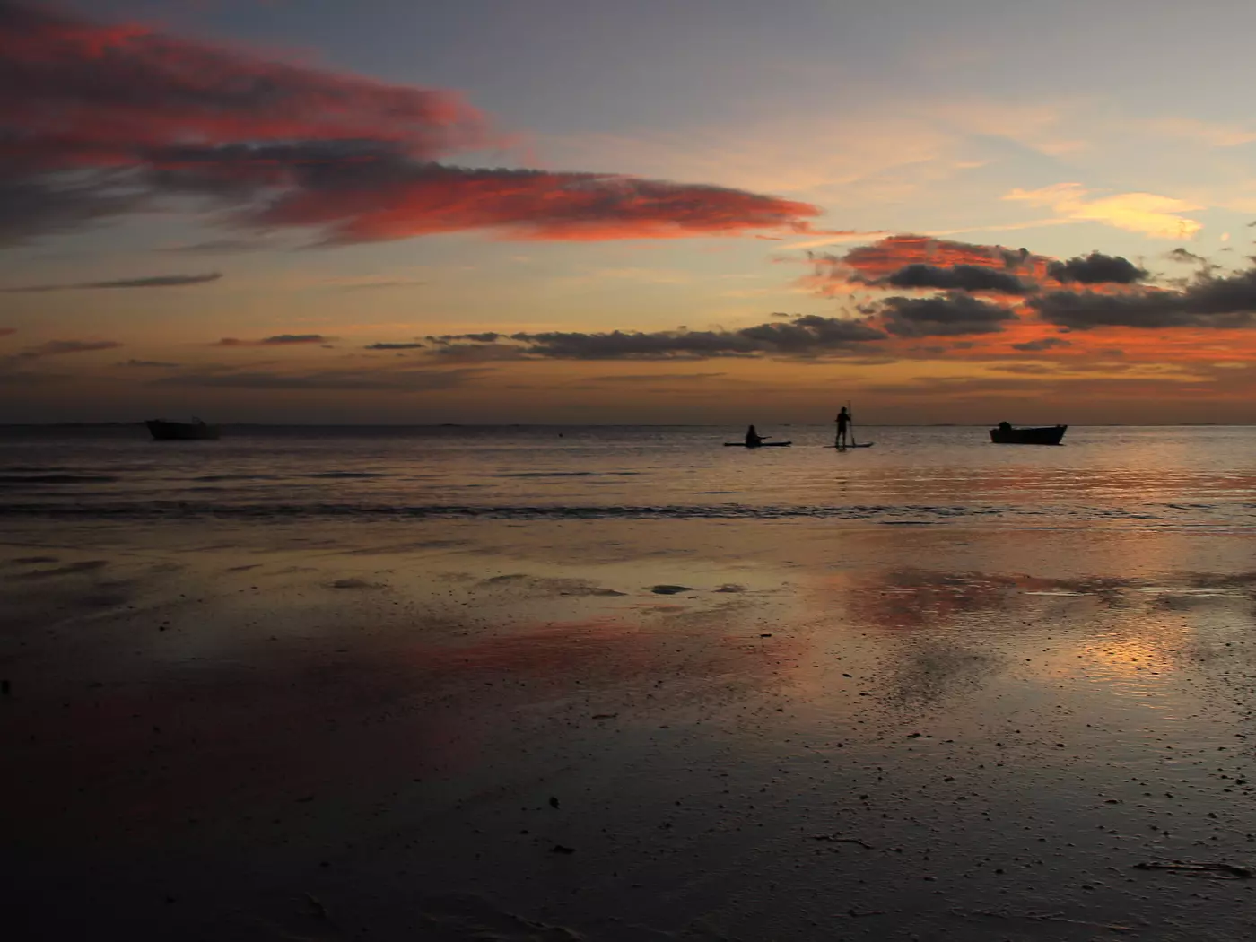 Take in the sunsets of the Coral Coast