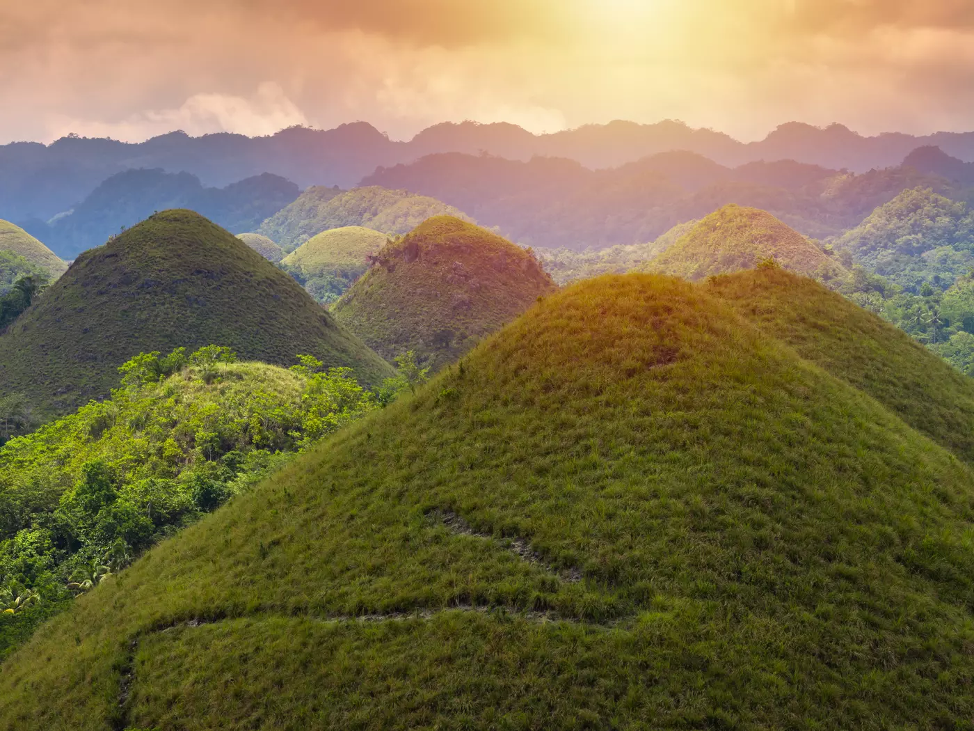 Chocolate Hills of Bohol