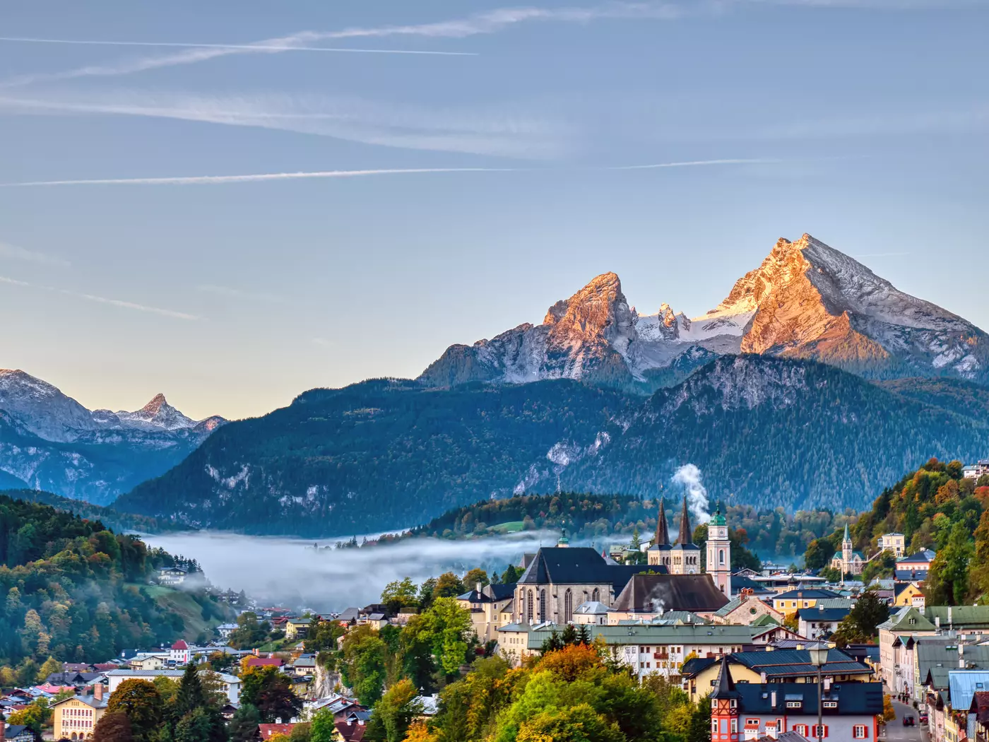 Berchtesgaden and Mount Watzmann