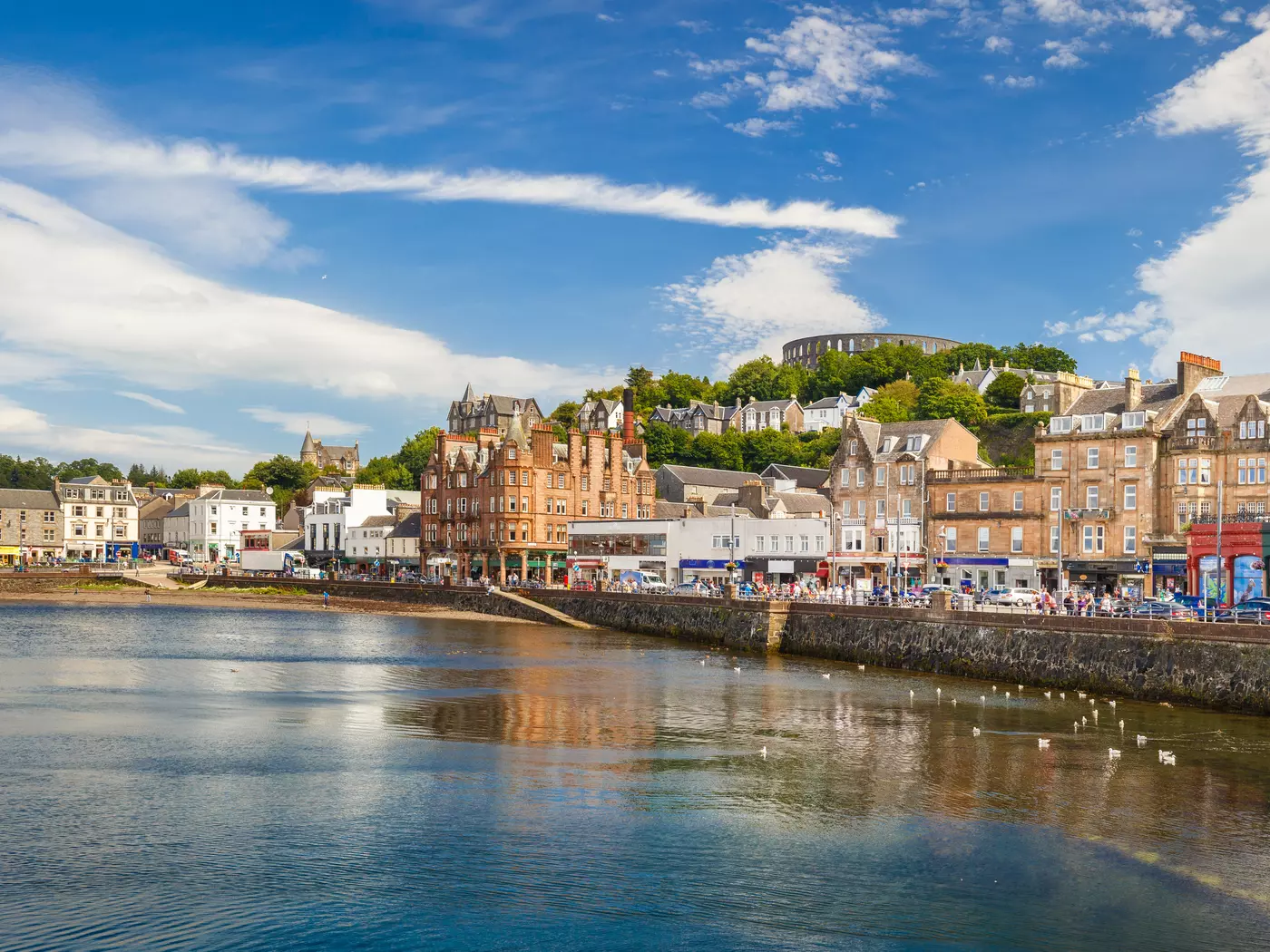Wander through the shops of the coastal town of Oban