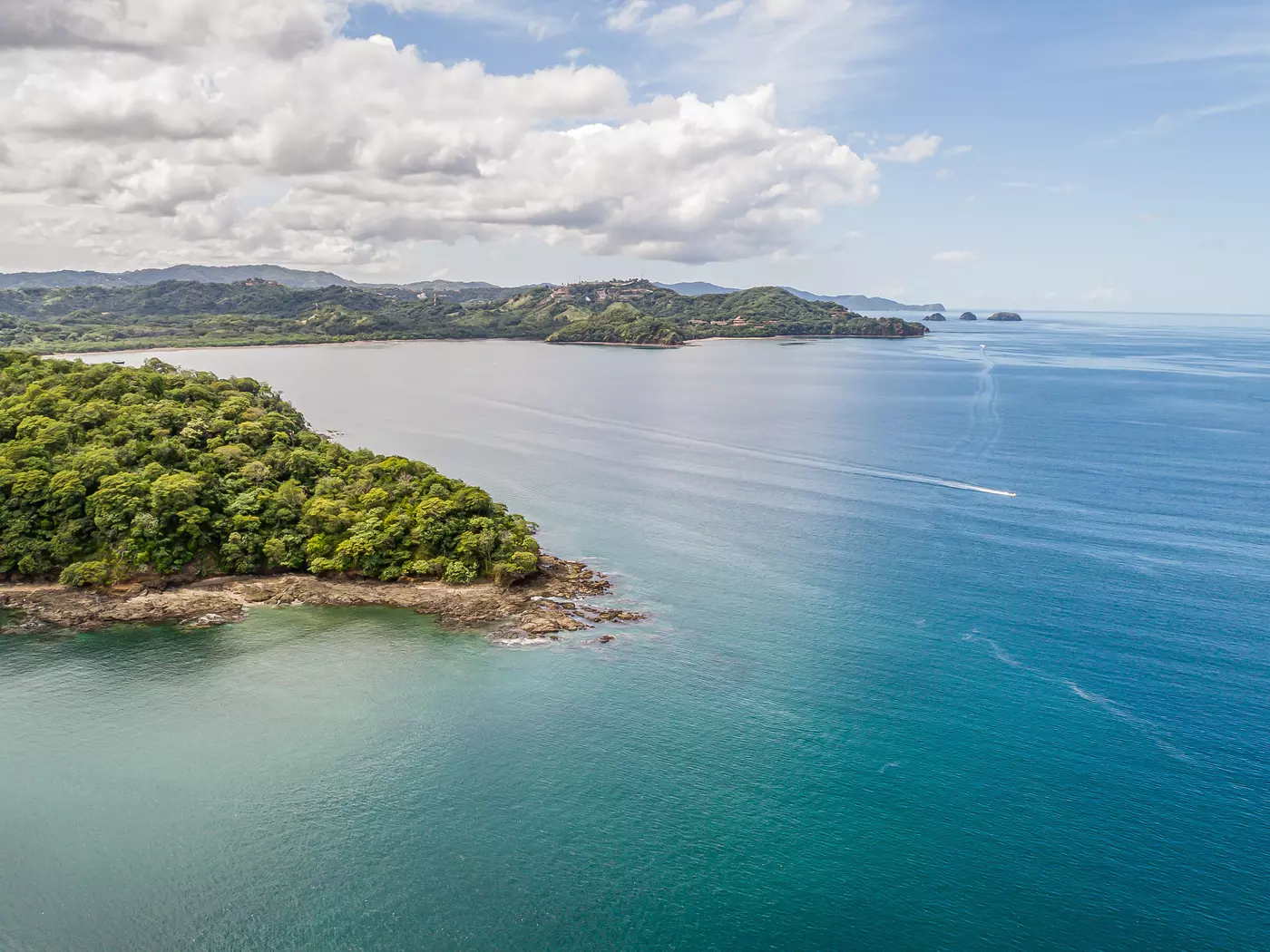 Papagayo coast in Guanacaste 