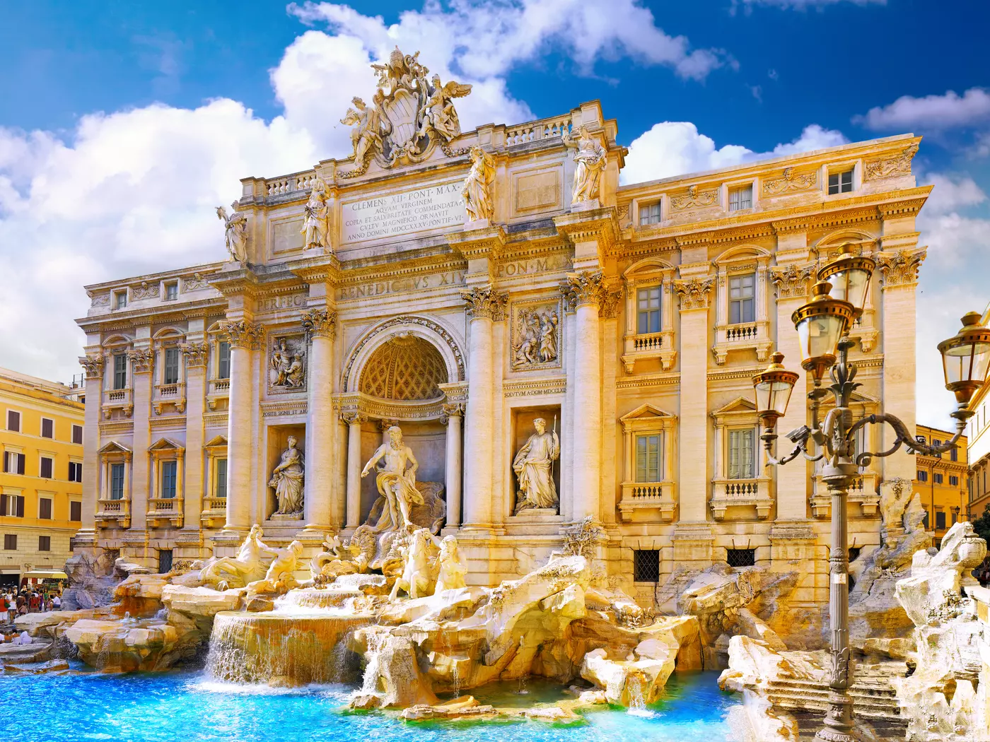 Fountain di Trevi in Rome