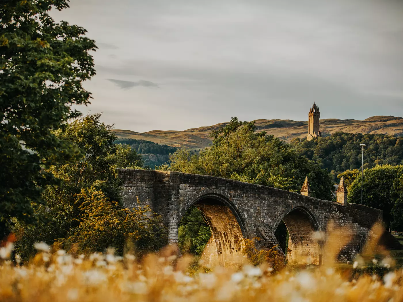 Hike up to the Wallace Monument for Stirling views